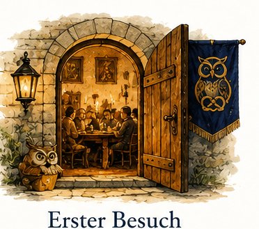 Vignette: der erste Besuch bei Schlaraffia