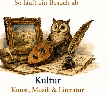 Vignette: Kultur miterleben – Kunst, Musik und Literatur